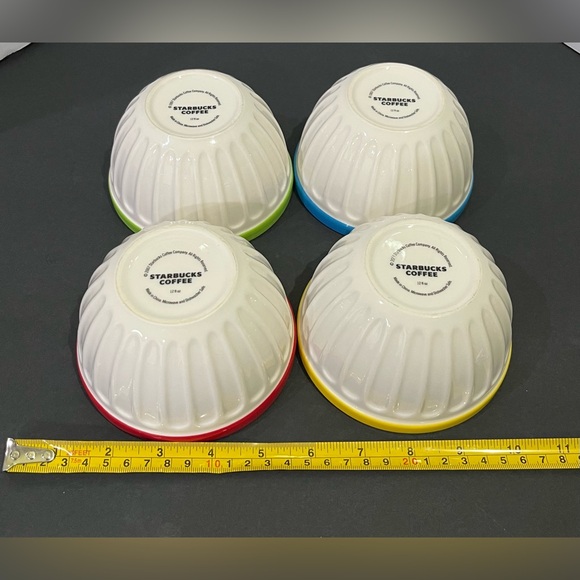 2007 Starbucks 12 oz. Ice Cream Bowls - Picture 3 of 9